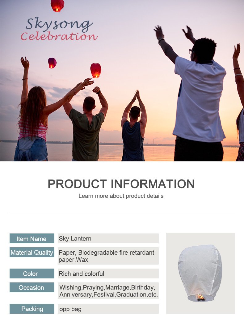 Sky Lantern Supplier from China