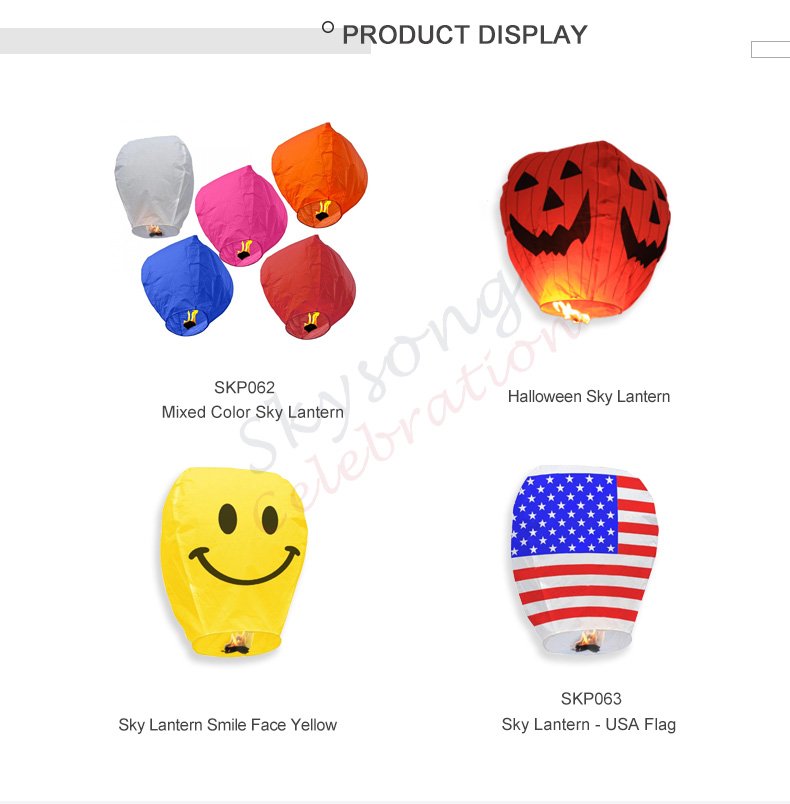 Sky Lantern Supplier from China