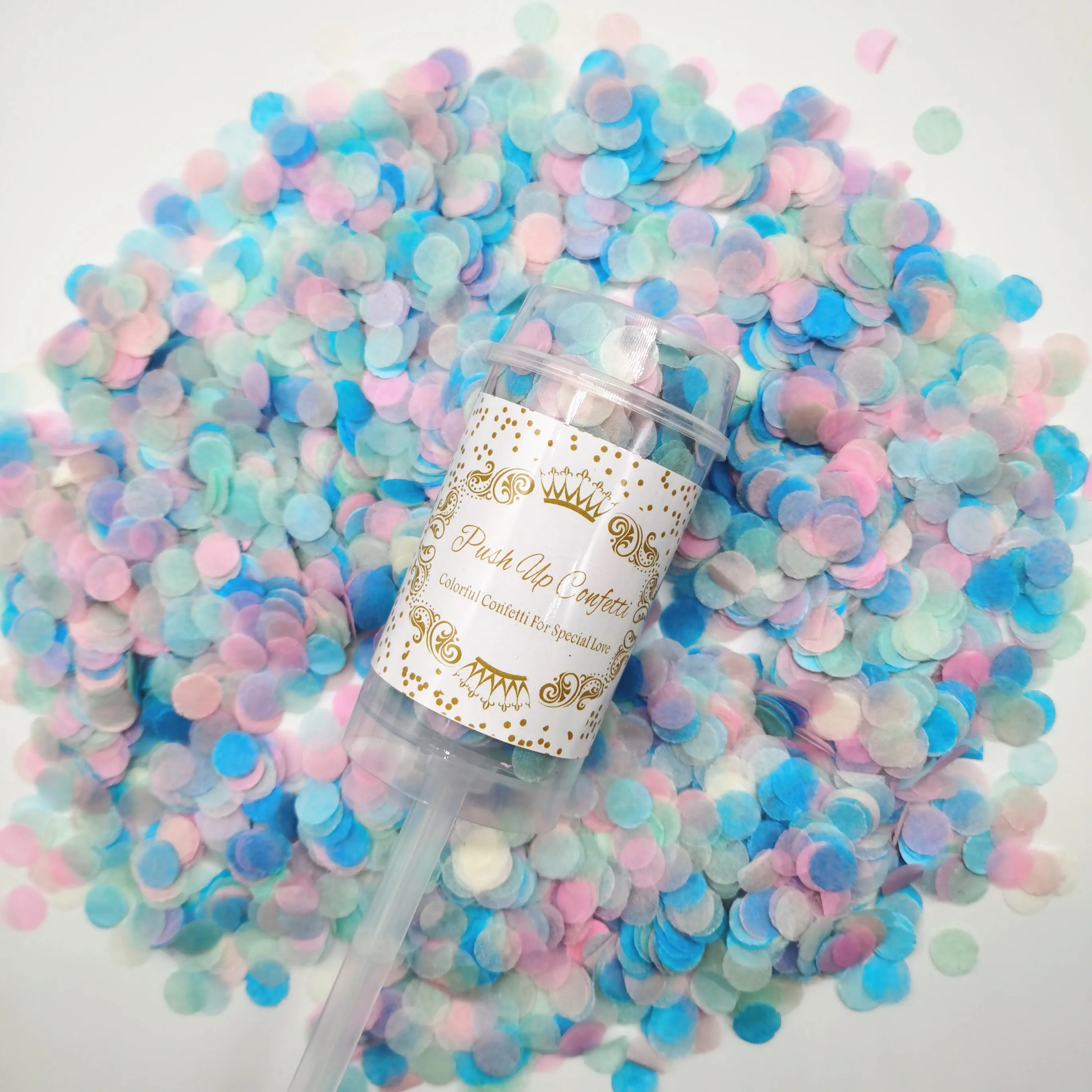 Push Pop Confetti Poppers 192pcs Wholesale - Image 2