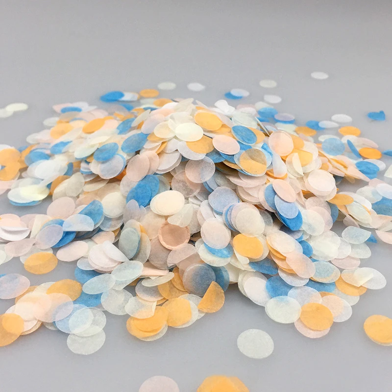 Paper Confetti Mix Color 1kg 1cm - Image 4