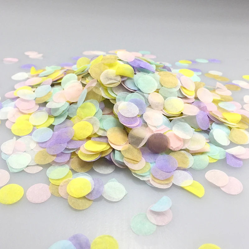 Paper Confetti Mix Color 1kg 1cm - Image 3