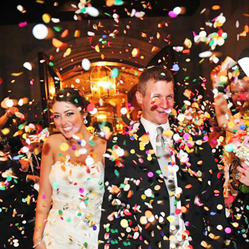 Paper Confetti Mix Color 1kg 1cm - Image 6