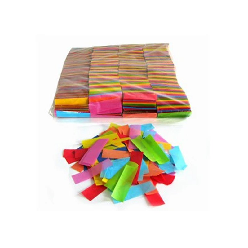 mix Rectangle Paper Confetti Biodegradable for Confetti Cannon Machine