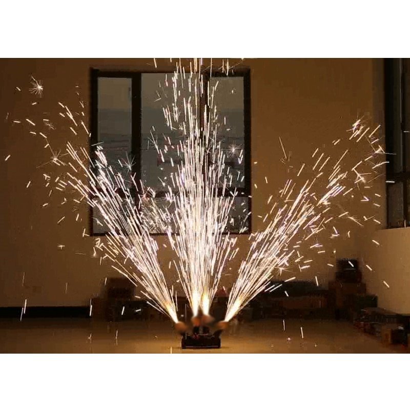 4 Channel Cold Spark Firework Machine Remote Control Indoor Outdoor Fountain Fireworks for Wedding Party Stage 6 - Image 2